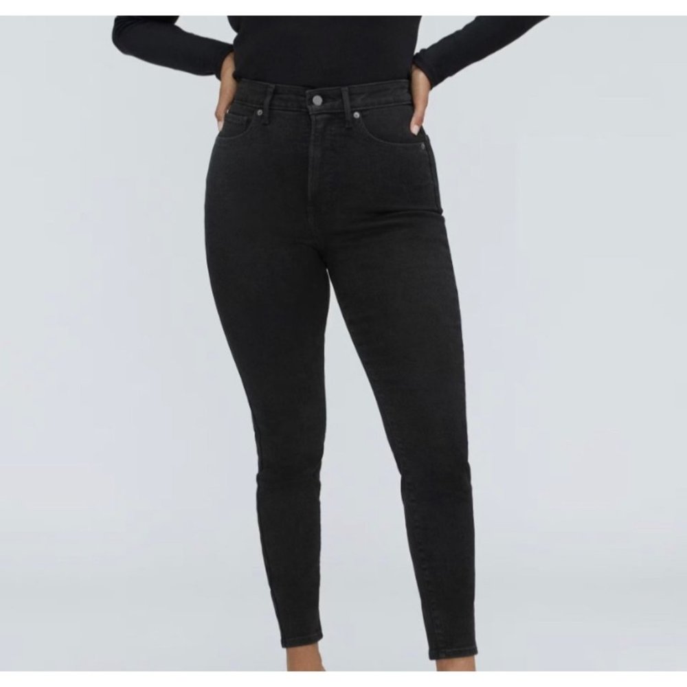 Everlane The Curvy High Rise‎ Skinny Jean Black Sz 23R